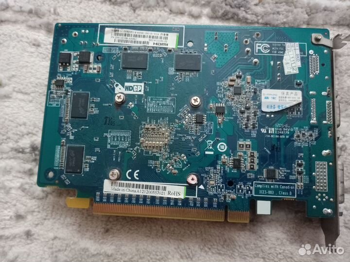 Б/у видеокарта 2 гб