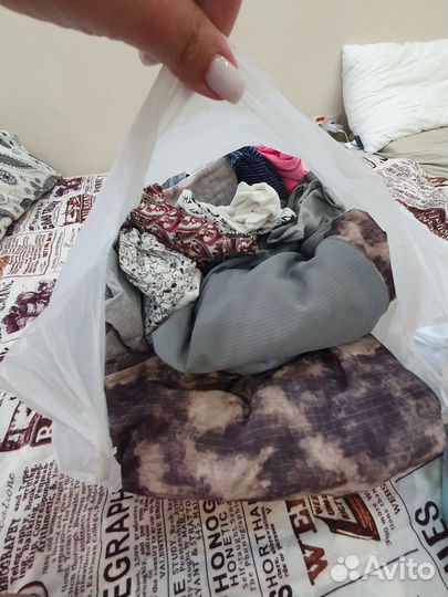 2 пакета вещей