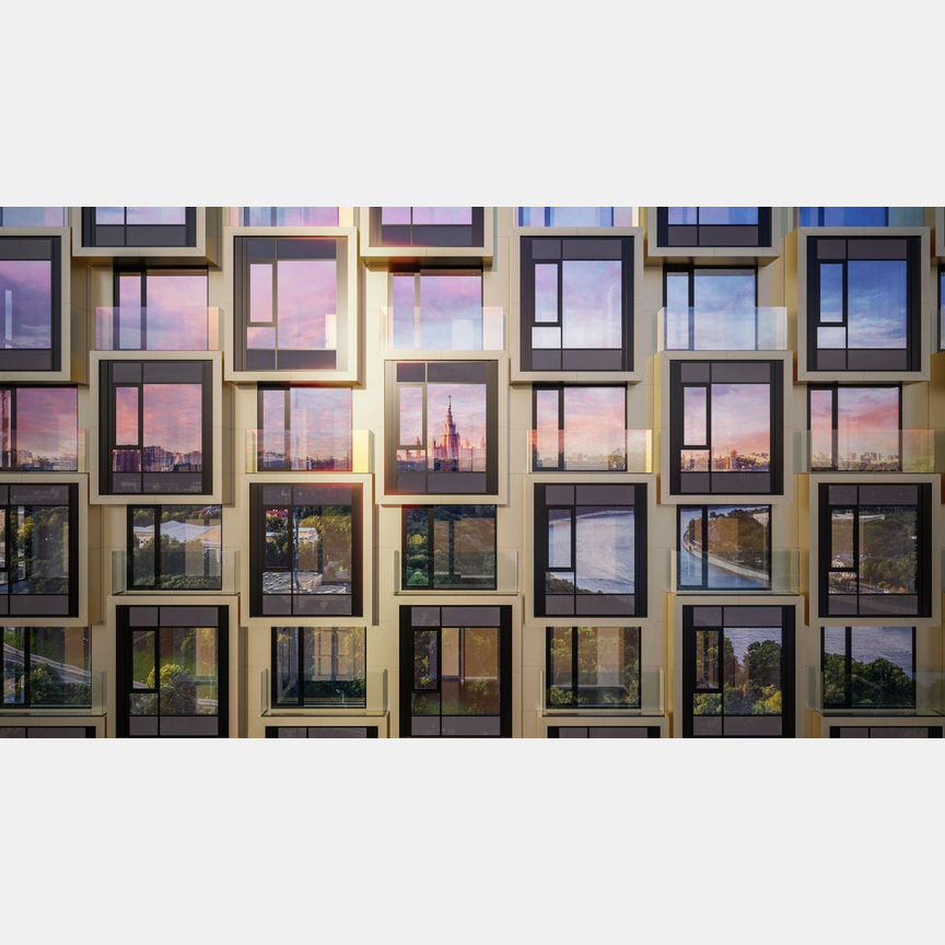 1-к. квартира, 60,1 м², 4/41 эт.