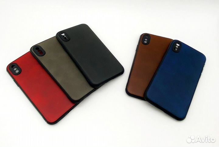 Чехол кожа iPhone 6/7/8/X/XR