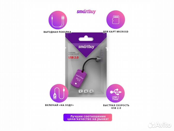 Карта памяти Micro SD, Флэшка, Картридер