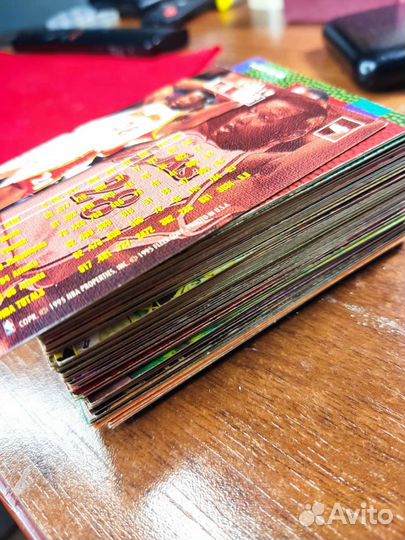 Fleer баскетбольные карточки