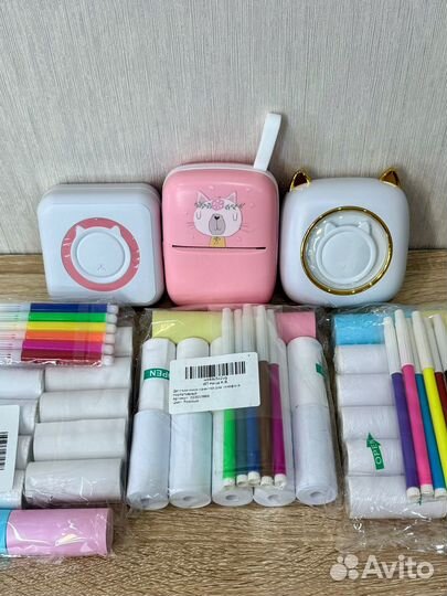 Мини принтер термопринтер новый