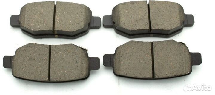 Колодки тормозные задние chery
