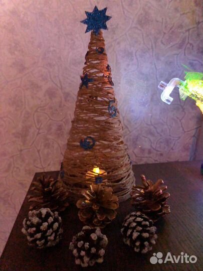 Елочка-подсвечник