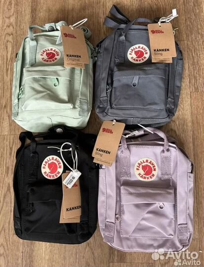 Сумка Fjallraven kanken на плечо и поясная