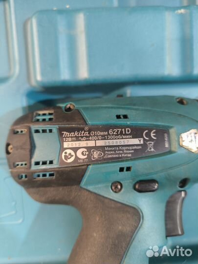 Шуруповерт makita 12v бу