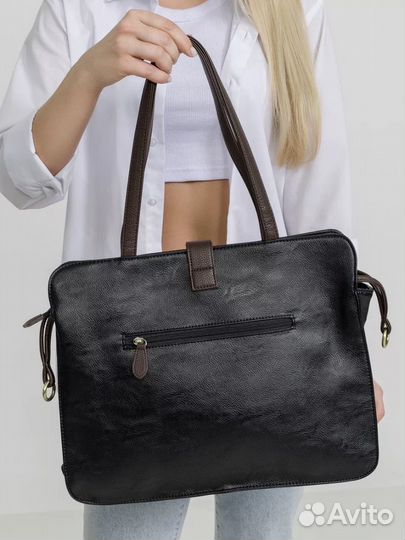 Сумка шоппер большая на плечо