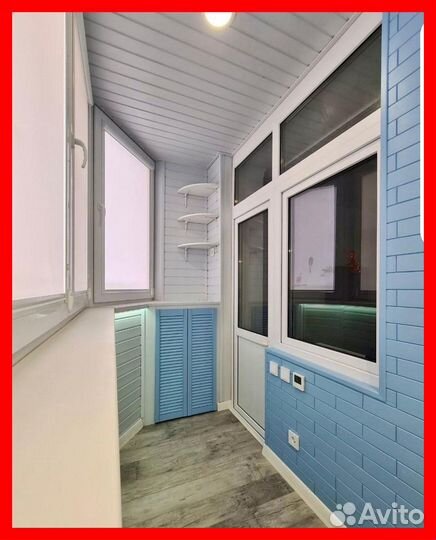 Остекление балконов и лоджий под ключ