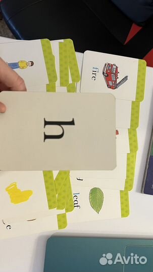 Карточки английский Biff Chip алфавит