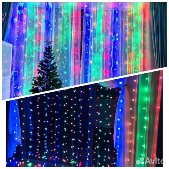Гирлянда Штора