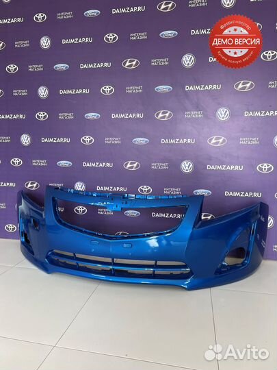 Бампер передний Chevrolet Cruze (2013) / синий