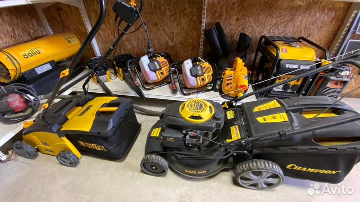 Аренда строительных и садовых инструментов