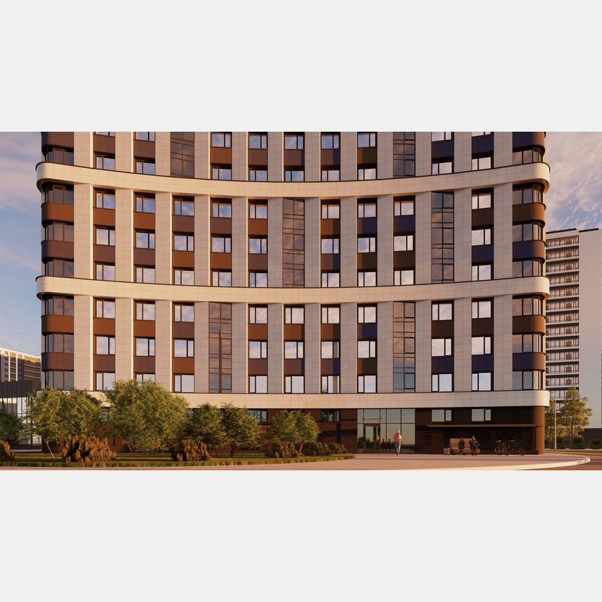 1-к. квартира, 30,4 м², 13/18 эт.