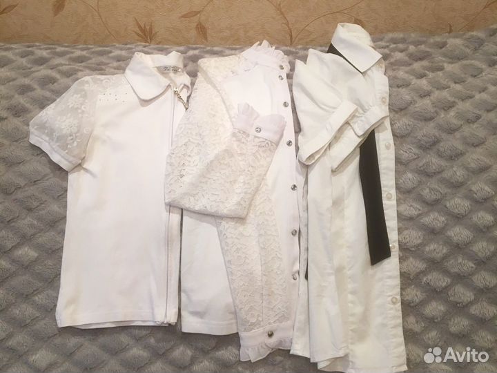 Блузки для школы, р- ры 146,152,164