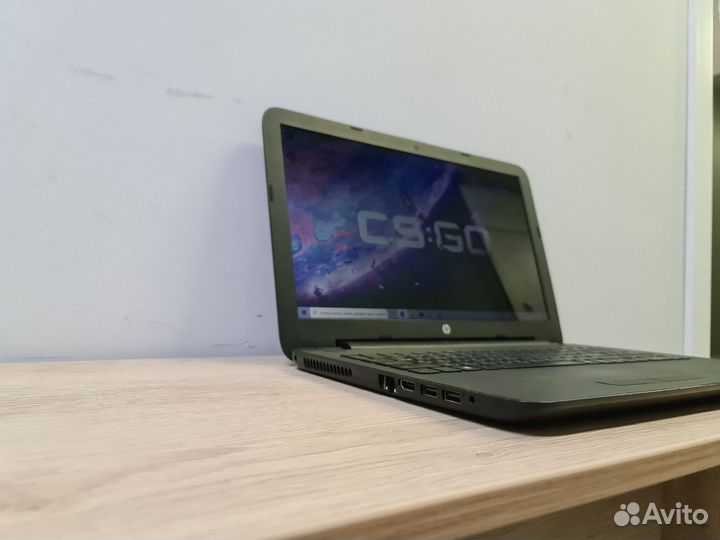 Ноутбук 4 ядра SSD 500 HP 15.6 дюйм