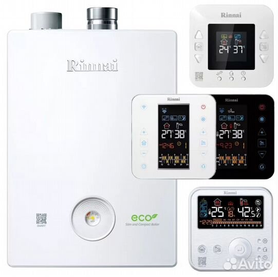 Котел настенный газовый Rinnai BR-RE42+wifi