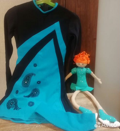 Костюм для фигурного катания 128