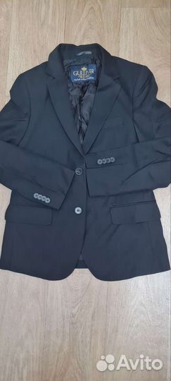 Пиджак/жилетка/брюки новые 152