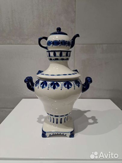 Самовар фарфоровый