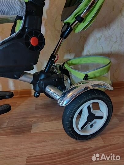 Детский трехколесный велосипед коляска