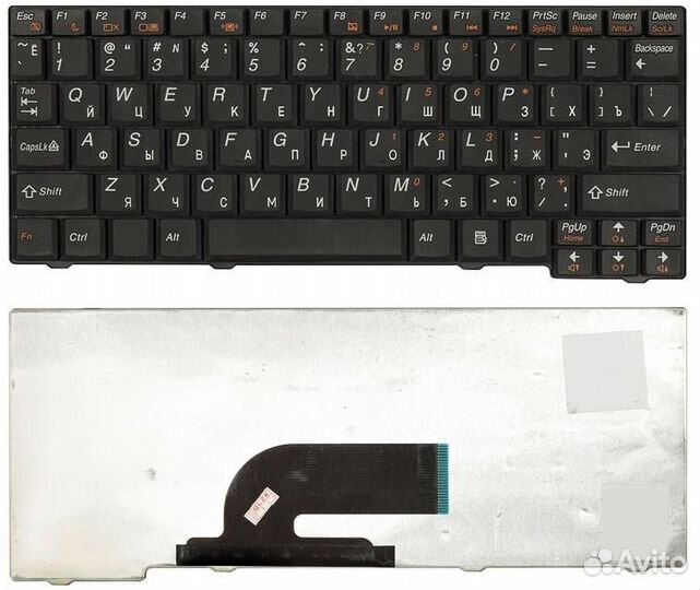 Клавиатура для Lenovo IdeaPad S10-2 S10-3C черная