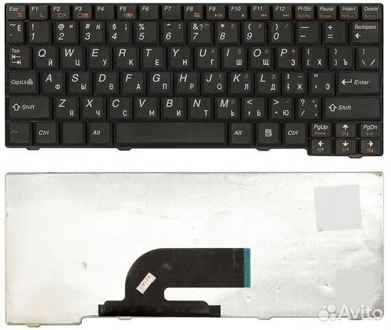 Клавиатура для Lenovo IdeaPad S10-2 S10-3C черная