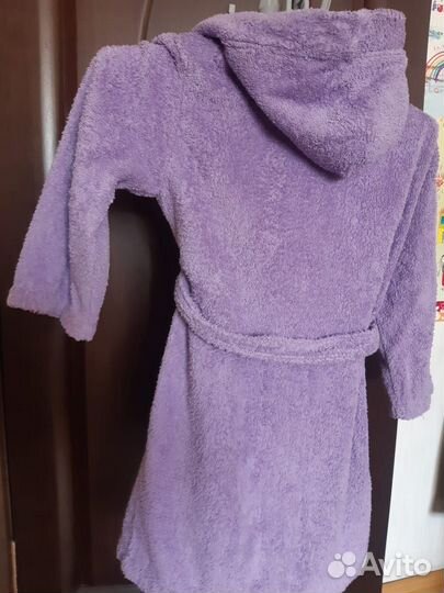 Халат банный для девочки