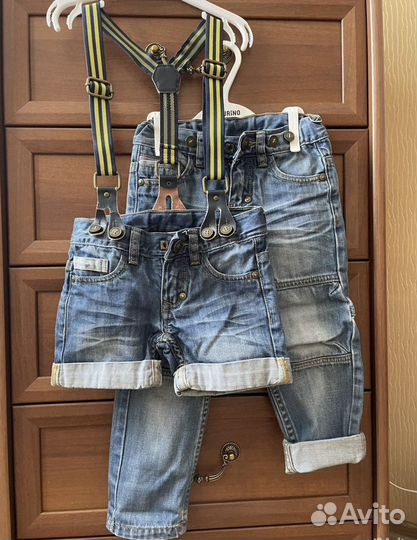 Джинсы и шорты gulliver
