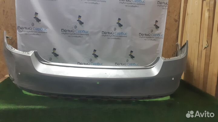 Бампер задний Skoda Rapid 1 2013-2020