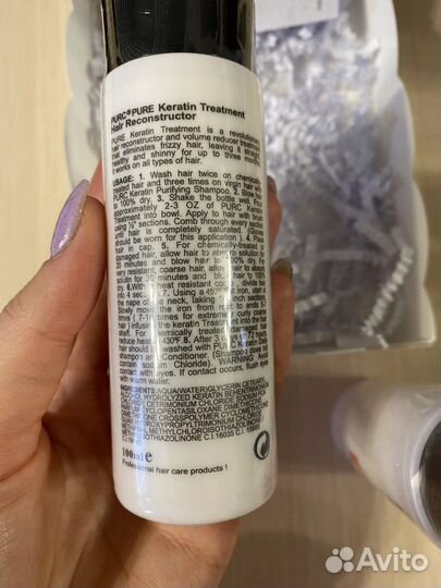 Составы для Кератинового выпрямления волос