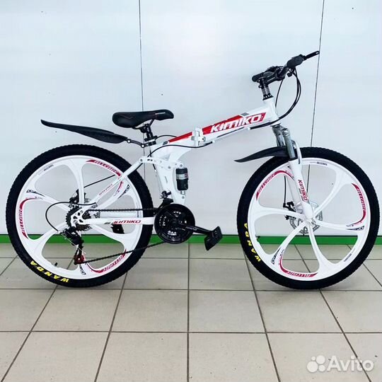 Велосипед на литых дисках