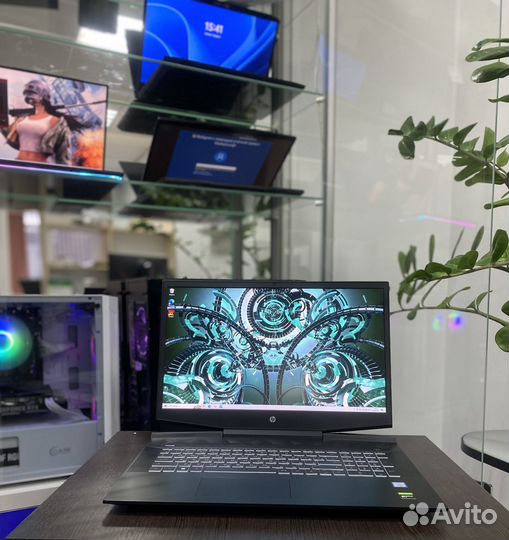 17 Hp i5 16 Гб GTX 1650 на 4 Гб