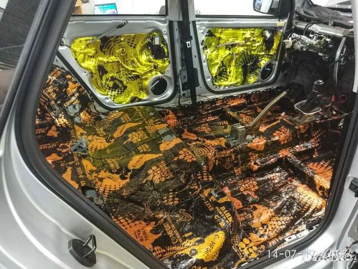 Шумовиброизоляция кузова автомобиля