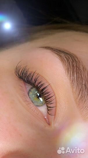 Наращивание и ламинирование ресниц, лами бровей