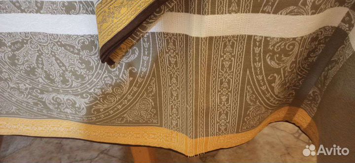 Скатерть лен с салфетками