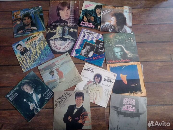 Виниловые пластинки СССР