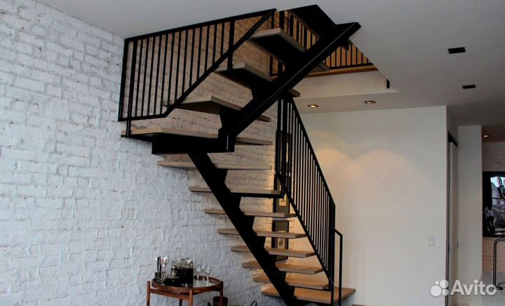 Облицовка бетонных лестниц