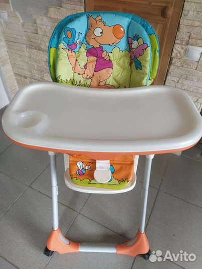 Стульчик для кормления chicco polly