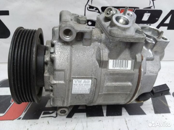 Компрессор кондиционера Volkswagen Tiguan I рестай