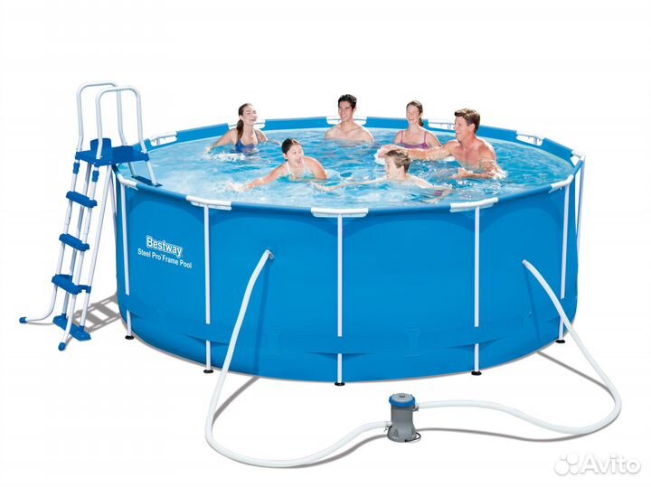 Каркасный бассейн 366х133
