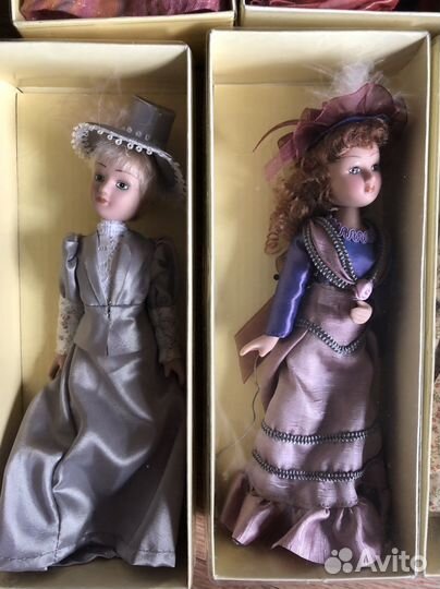 Куклы коллекционные Дамы эпохи