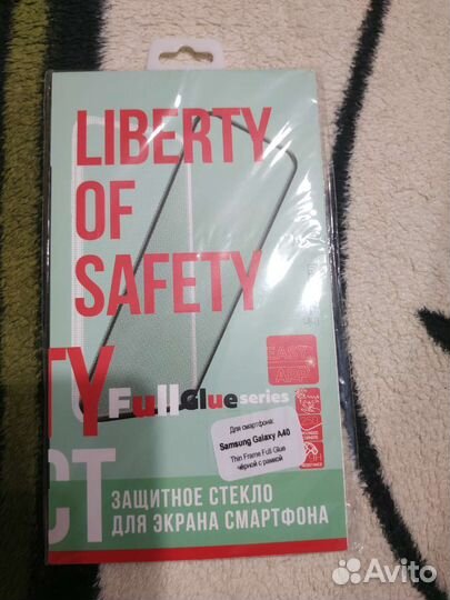 Защитное стекло для смартфона Samsung galaxy A 40