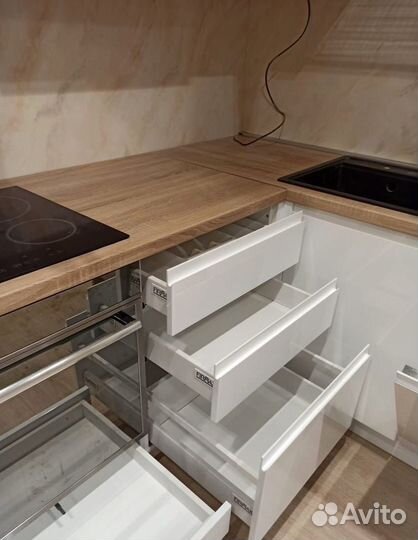 Современная кухня на заказ мдф фасады