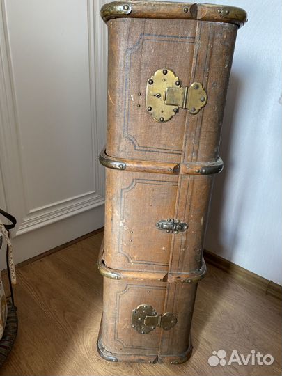 Старинный сундук Globe Trotter Stabilist 1897