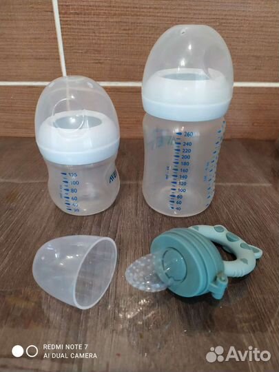 Детские бутылочки для кормления avent