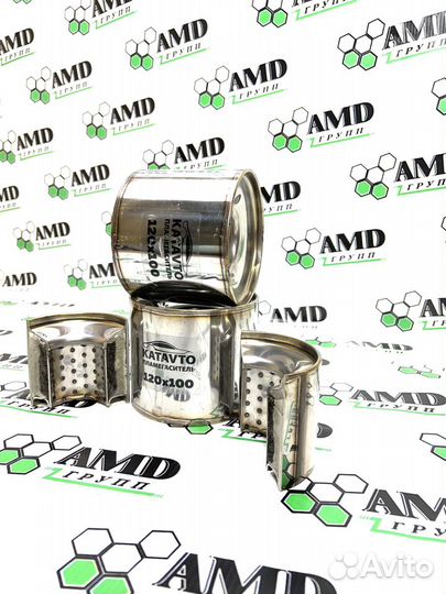 Коллекторный Пламегаситель для ford fusion 120-100