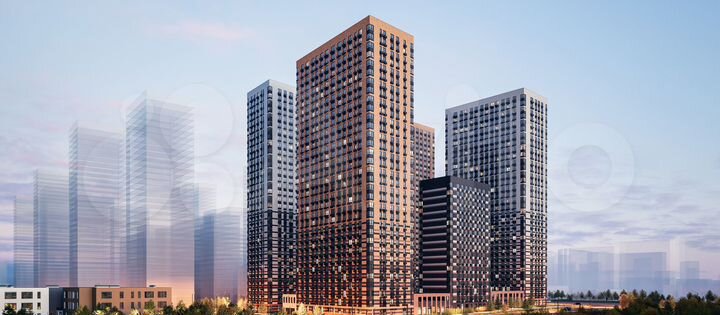 Квартира-студия, 20,2 м², 3/33 эт.