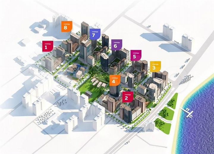 2-к. квартира, 54,8 м², 14/15 эт.