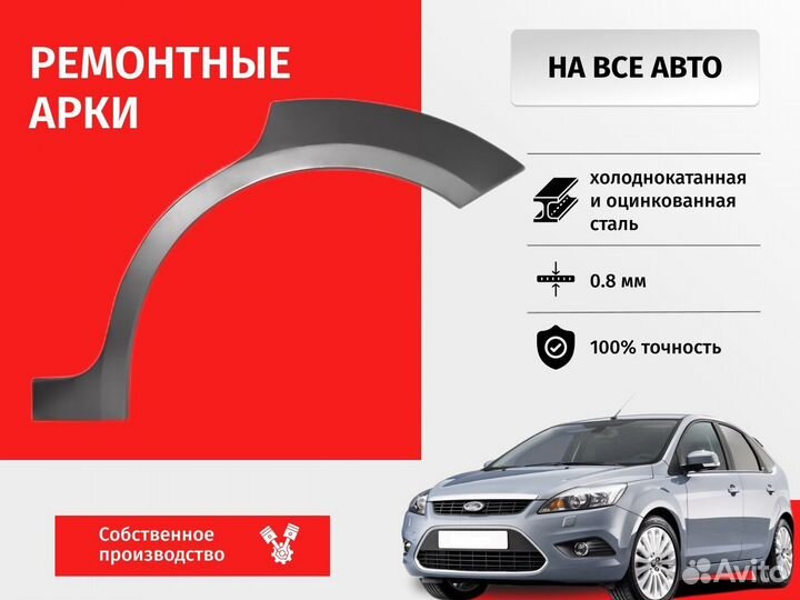 Ремонтная арка Ford Focus 2 Универсал